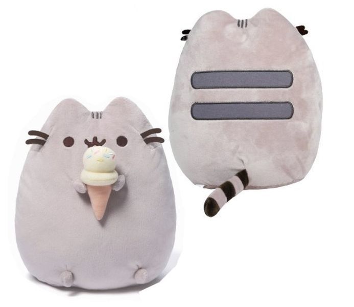 М'яка іграшка Пушин із морозивом Pusheen 23 см P 003 1830383654 фото