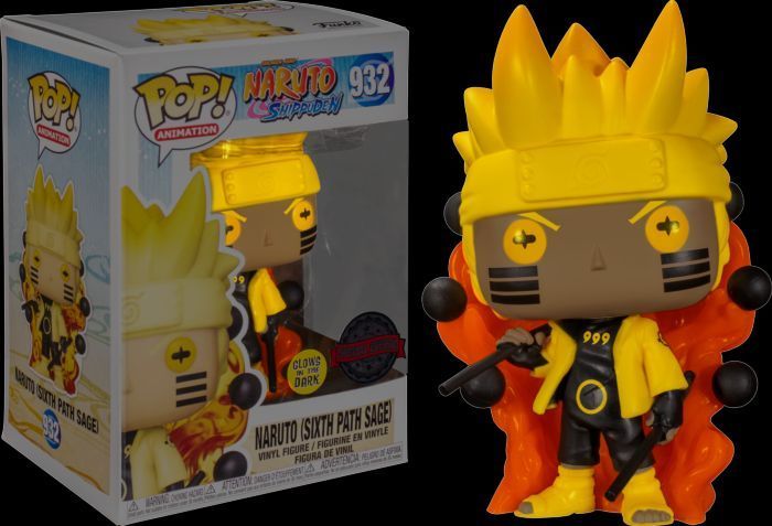Фигурка Funko Pop Наруто Шесть Путей Naruto Six Path Sage Glow in the dark Special Edition 10 см NA N SE 932 NA N SE 932 фото
