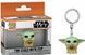 Фігурка-брелок Funko Pop Мандалорець The Child with Cup Малюк Йода з чашкою 4см FP SWM 48 FP SWM 48 фото 1