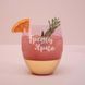 Келих "Грешу" яскраво" рожевий із золотом, російський 2603879898 фото 4