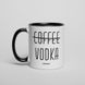 Чашка "Coffee - Vodka", англійська HK-108 фото 1