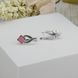 Серьги Листочек Вербочки Rose Opal 925 187-S12-5155s фото 4