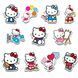 Стикерпак Набор наклеек GeekLand Hello Kitty Хелло Китти&nbsp;45 штук SP HK 01 SP HK 01 фото 4