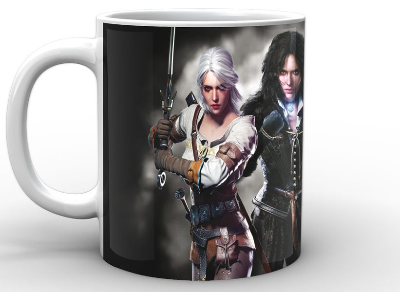 Кружка GeekLand The Witcher Відьмак Трісс Єнніфер Цірі TW.02.021. TW.02.021. фото