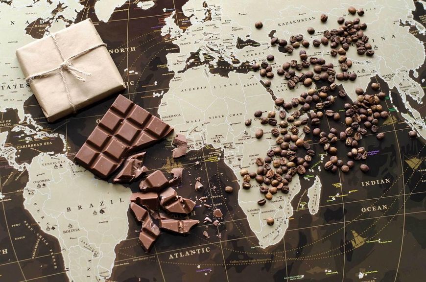 Скретч-карта "My Map Chocolate", англійська MG-SCRTCH-03 фото