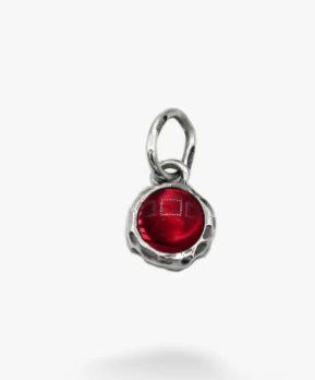 Кулон срібний 925 Цефеїда Burgundy 42-S13-5078p фото