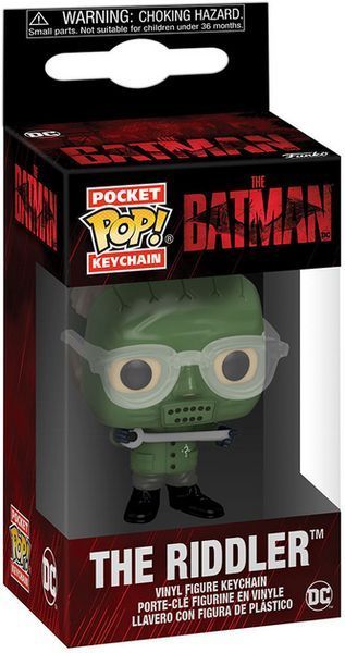 Фигурка брелок Funko Pop Бэтмен Загадочник The Batman The Riddler 4 см FP CHDC B R 1192 2802478948 фото