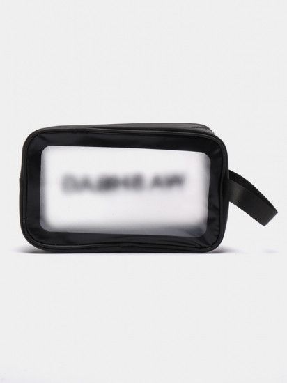 Прозрачная сумка-косметичка Washbag Big Black 26см 2379288395 фото