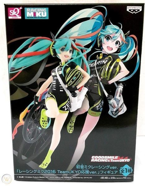 Фігурка Banpresto Хацуне Міку у велоформі Hatsune Miku Team Ukyo 19 см WST HM U2016 WST HM U2016 фото