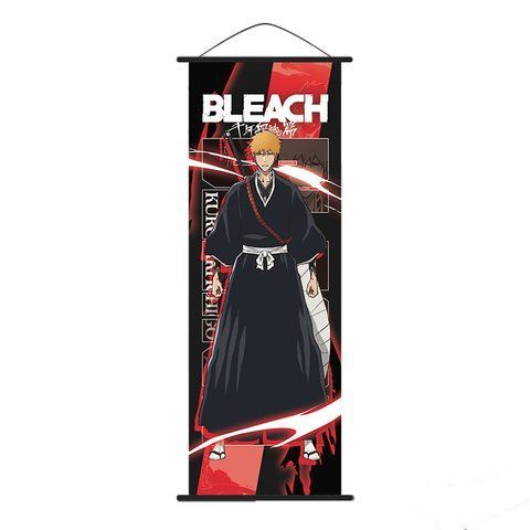 Гобелен Блич Ичиго Куросаки Bleach Ichigo Kurosaki 70x25 см 2881879582 фото