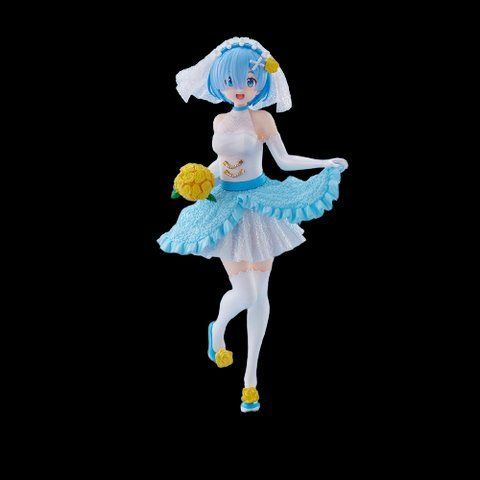 Фигурка Taito Жизнь с нуля в альтернативном мире Рем в свадебном наряде Re:Zero Rem Wedding Ver 20 см T RZ R W T RZ R W фото