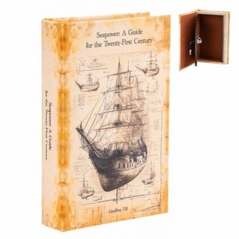 Книга-тайник сейф Seapower для денег и ценностей, 26 см 3005734912 фото