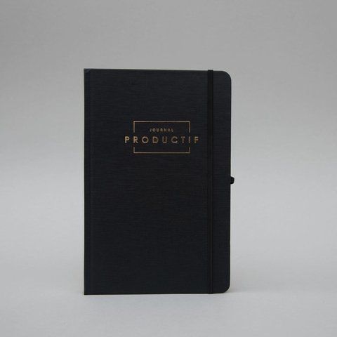 Щоденник Productivity Journal French, Чорний, Black, French BD-plg-PJ-FR фото