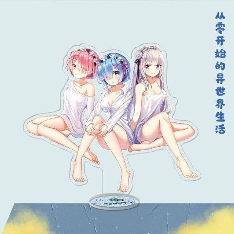 Акриловая фигурка Жизнь с нуля в альтернативном мире Re:Zero AS RZ 01 AS RZ 01 фото