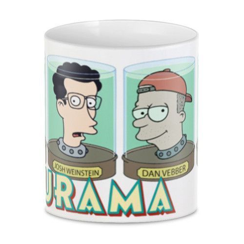 Кухоль Geek Land Футурама Futurama 02.33 голова у банку.586 02.33.586 фото