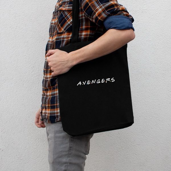 Экосумка MARVEL "A.V.E.N.G.E.R.S.", Черный, английский 2603862680 фото