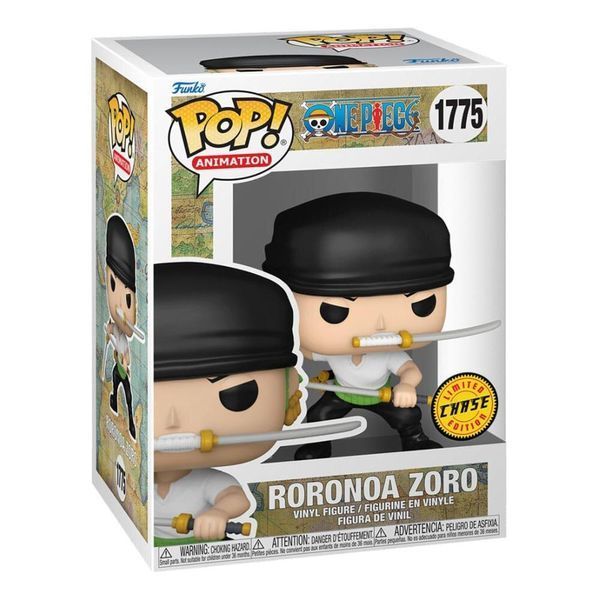 Фигурка Funko Pop Фанко Поп Ван пис Зоро One Piece Zoro Chase 10 см FP OP Z 1775 2518977525 фото