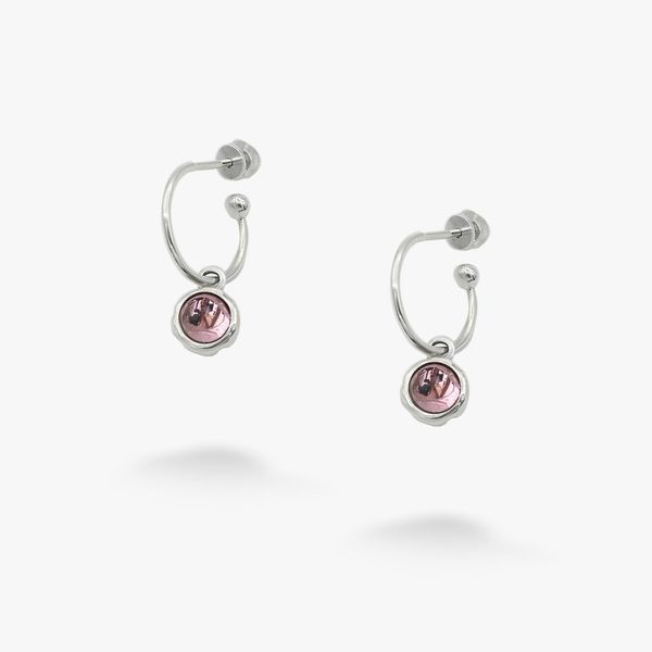 Серьги серебряные Цефеида light amethyst 925 83-11104S01-5066s фото