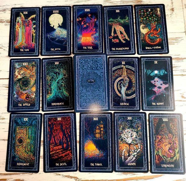 Карты Таро Призма видений Prisma Visions Tarot в металлической коробке 2515654137 фото