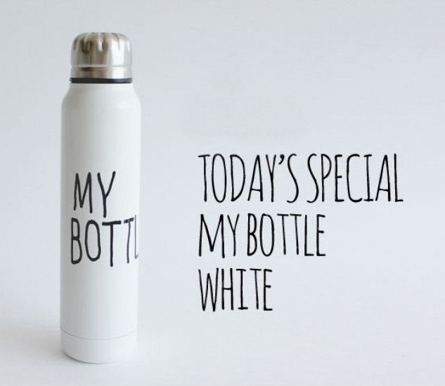 Термос My Bottle белый 2355720305 фото