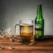 Кухоль для пива "Прохання не турбувати" з ручкою, Крафтова коробка BD-BP-74 фото 1