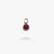 Кулон серебряный 925 Цефеида Burgundy 42-S13-5078p фото 3