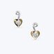 Сережки серця срібні Закоханість 925 5013-04SG-648s фото 2