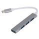 Розгалужувач hub TYPE-C USB 3.0 хаб 4 порти 127058 фото 1