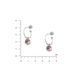 Серьги серебряные Цефеида light amethyst 925 83-11104S01-5066s фото 3