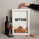 Рамка копилка "ШТОШ" для пробок, Белый, украинская 2603847145 фото 2
