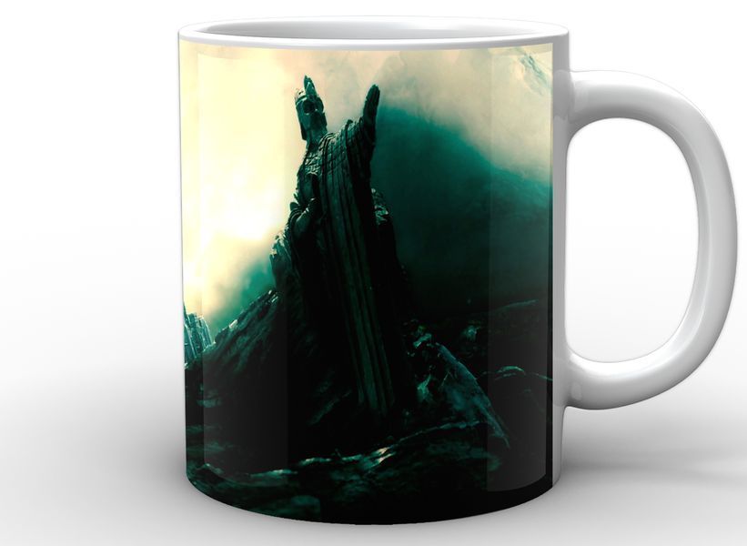 Кухоль Geek Land білий The Lord of the Rings Володар кілець ворота гондора LR.02.007 LR.02.007 фото