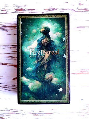 Карты таро эфирной тени Ethereal Shadow Tarot 6х10.5 см Коробка без пленки 3063367801 фото