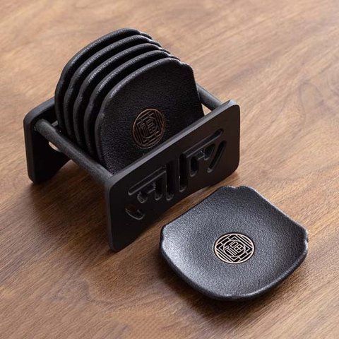 Набор 6 подставок для чайной церемонии из бакелита 2957985899 фото