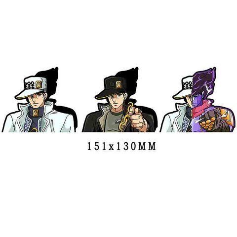 Голографічна наклейка Неймовірні пригоди ДжоДжо Джотаро Куджо JoJo's Bizarre Adventure Joutarou Kuujou 2881878135 фото