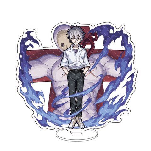 Акриловая фигурка Евангелион Каору Нагиса Evangelion Kaworu Nagisa 15 см 3057370193 фото