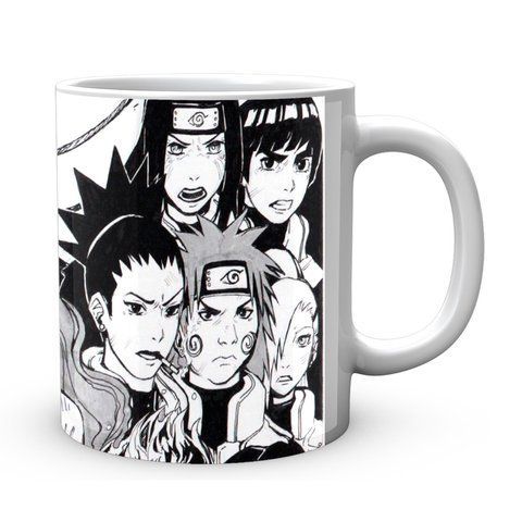 Кружка Geek Land белая Наруто Naruto Персонажи Спина&nbsp;Черно-белый NA.02.310 NA.02.310 фото