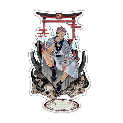 Акриловая фигурка Магическая битва Сукуна Jujutsu Kaisen Sukuna 16 см 2452900126 фото