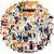 Стікерпак Волейбол! Набір наклейок GeekLand Haikyu!! 50 штук 2881880182 фото