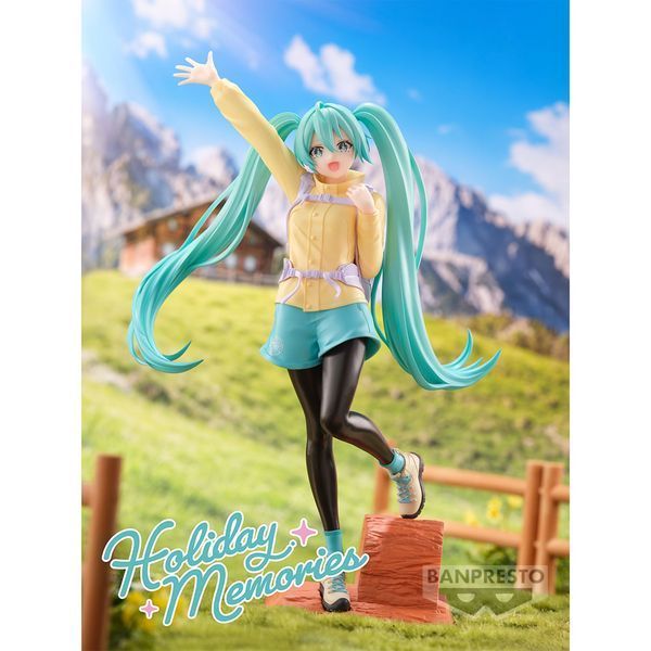 Фигурка Bandai Spirits Вокалоид Хацунэ Мику Vocaloid Hatsune Miku Holiday Memories 20 см BS V HM MC 20 BS V HM MC 20 фото