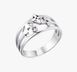Кільце срібне Люкс 925 Rhodium 19.5 розмір 2564746433 фото 4