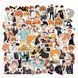 Стікерпак Волейбол! Набір наклейок GeekLand Haikyu!! 50 штук 2881880182 фото 2