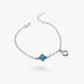 Браслет Лириды Dark Aquamarine 925 17 см+3 см 73-11103S05-5068_1br фото 1
