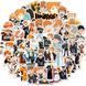 Стікерпак Волейбол! Набір наклейок GeekLand Haikyu!! 50 штук 2881880182 фото 1