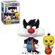 Фігурка Funko Pop Фанко Поп Space Jam Sylvester and Tweety Сильвестр і Твіті 10 см SJ AW ST 1087 SJ AW ST фото 1