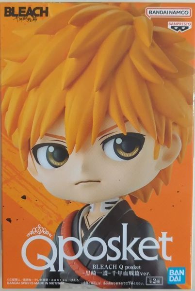 Фігурка Q posket Bleach Бліч Ichigo Kurosaki&nbsp;Millennium Blood War Ver. Куросакі Ітіґо 15 см QP B IK MB Wv QP B IK MB Wv фото