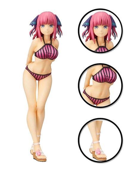 Фигурка SEGA Пять невест Нино Накано Quintessential quintuplets Nino Nakano 20см WST QQ NN2 WST QQ NN2 фото
