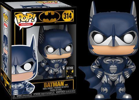 Фигурка Funko Pop Фанко Поп Batman 80th Batman Бэтмен 80-х Бэтмен 1997 10 см B B 314 B B 314 фото