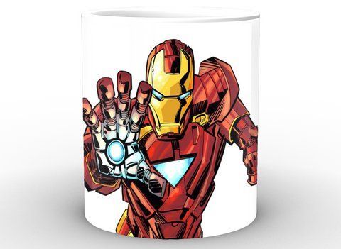 Кружка GeekLand Железный Человек Iron Man ручная рисовка IM.02.029 1757922649 фото