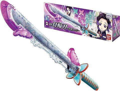 Катана Bandai&nbsp;Клинок рассекающий демонов Шинобу Кочо Demon Slayer Shinobu Kocho 55 см B DS SK 55 B DS SK 55 фото