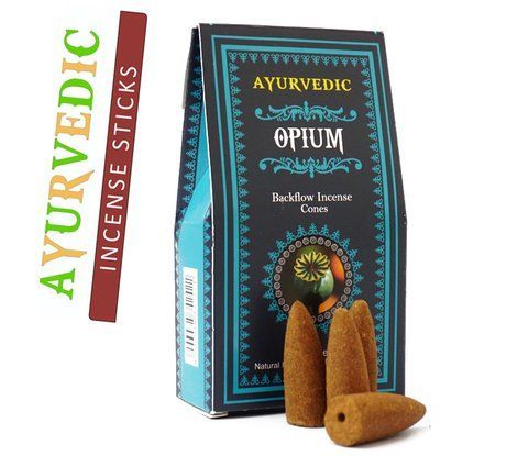 Ayurvedic BACK FLOW Конусы Опиум 2942391152 фото